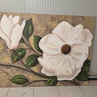 quadro dipinto a mano su pannello in compensato 