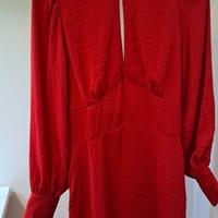 Mini abito rosso con schiena scoperta H&M Divided 