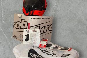 Casco Airoh S5 line rosso  - Taglia M -  Nuovo