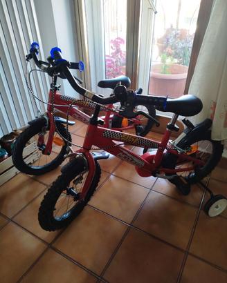 Bicicletta 14" tema Cars