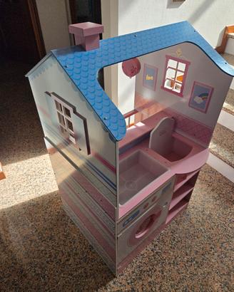 Nursery per bambole in legno 