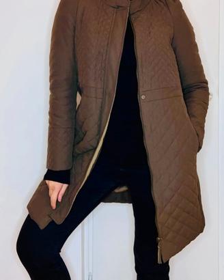 Cappotto Cachi, imbottito, ZARA