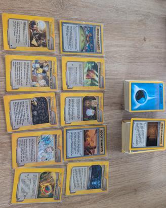 blocco 136 carte Pokemon vintage trainer/energie
