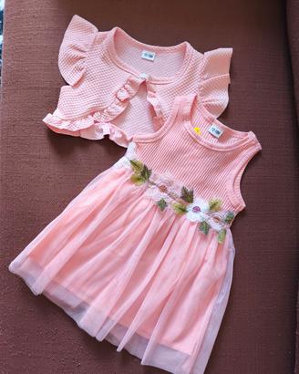 Abito bimba con coprispalle