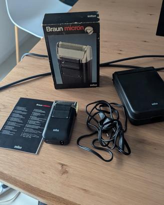rasoio elettrico vintage Braun