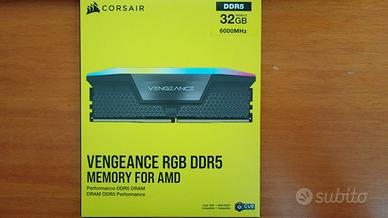 Vengeance RGB DDR5 6000 MHz 32GB