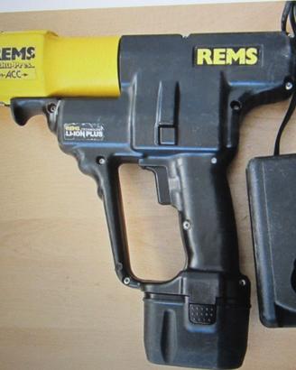 PRESSATRICE REMS MOD-MINI PRESS DA 14 V+2 BATTERIE