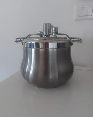 Pentola a pressione Barazzoni Tummy 6L in acciaio