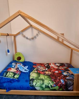 Letto Montessori casetta
