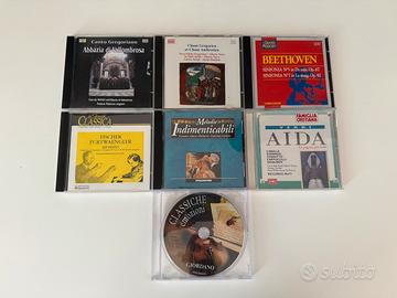 Lotto 7 Cd Musica Classica Lirica Canto Gregoriano