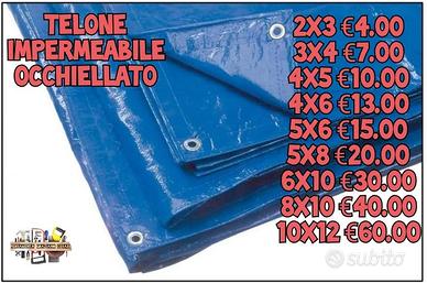 TELONE IMPERMEABILE MISURE ASSORTITE