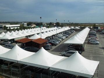 Gazebo airone 6x5 nuovo in stock bianco