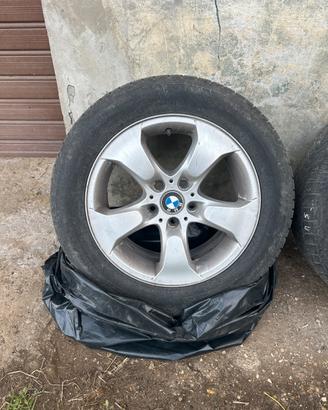 4 gomme termiche con cerchioni originali bmw
