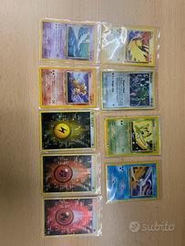 Lotto carte pokemon