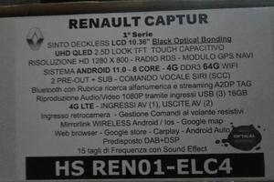 Hardstone HS REN01-ELC4 - Autoradio Android 10.36"