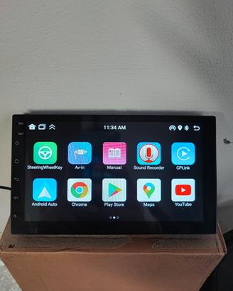 AUTORADIO/STEREO 2 DIN 7 POLLICI ANDROID- NAVI