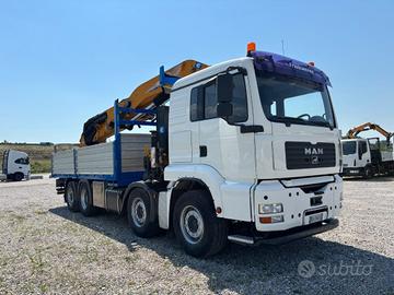 MAN TGA 35.480 GRU + CASSONE FISSO