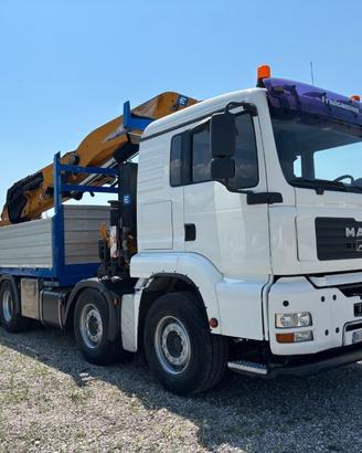 MAN TGA 35.480 GRU + CASSONE FISSO