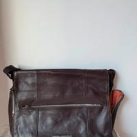 Borsa tracolla Piquadro marrone