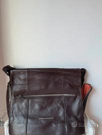 Borsa tracolla Piquadro marrone