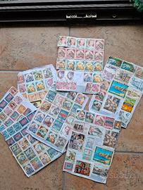 Raccolta vintage di francobolli 