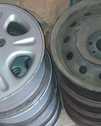 Cerchi in lega FIAT disco 14 