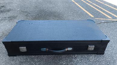 Custodia tastiera o altro nera pelle case flight