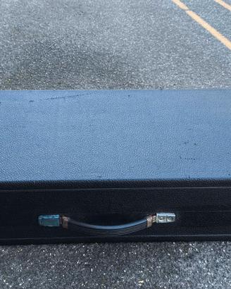 Custodia tastiera o altro nera pelle case flight