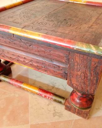 Tavolino Bajot indiano d’antiquariato