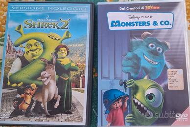 MONSTER E CO. + SHREK 2 - DVD