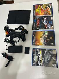 PlayStation 2 Slim SCPH-70004 Completa + Giochi