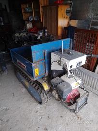 MOTO CARIOLA CON ESCAVATORE