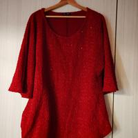 Maglione rosso EXSY Italia – come nuovo!