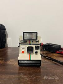 Polaroid 1000 supercolor + flash