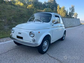 FIAT 500 R  d'epoca  anno 1973   targa oro ASI