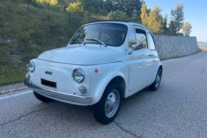 FIAT 500 R  d'epoca  anno 1973   targa oro ASI