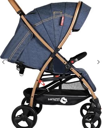 Passeggino baciuzzi in jeans