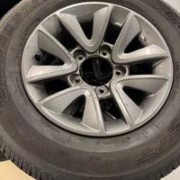 5 cerchi e gomme originali Suzuki Jimny 205/70/15