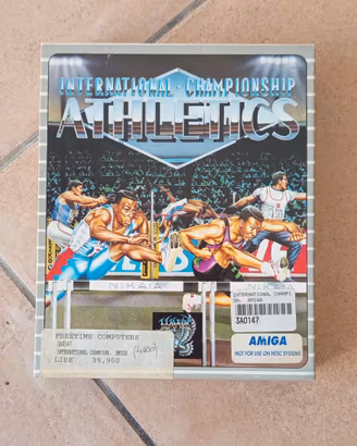 International Championship Athletics Amiga  Bigbox