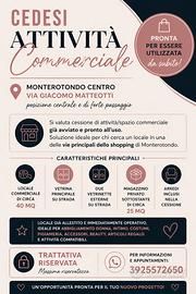 Attività commerciale avviata - Monterotondo
