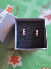 Orecchini in oro Stroili 375 con zirconi 