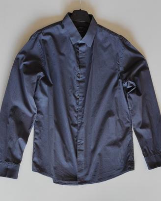 Camicia Manica Lunga, Grigia, Taglia M, Celio