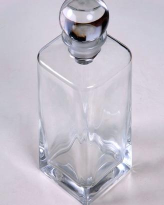 Decanter rettangolare stile Bauhaus. anni 30