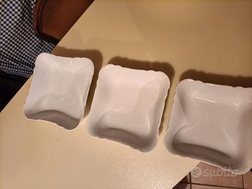 Tre piccoli vassoi Bavaria