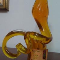 BOTTIGLIA STILIZZATA LIQUORE PERA CROAZIA ANNI 70