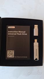 Chiavetta USB Lesoge 256GB MFi iPhone Android PC