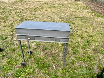 BBQ artigianale CATRIA finitura sostenibile BIO