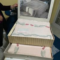 Set matrimoniale coperta in ciniglia piu tappeti