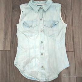 Camicia senza maniche 