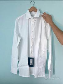 Camicia bianca elegante Prada